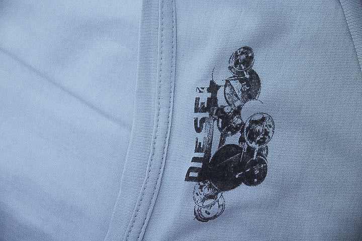 Vintage Diesel graphics large mens white tees