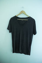 Vintage black Gap V-Neck mens small tshirt