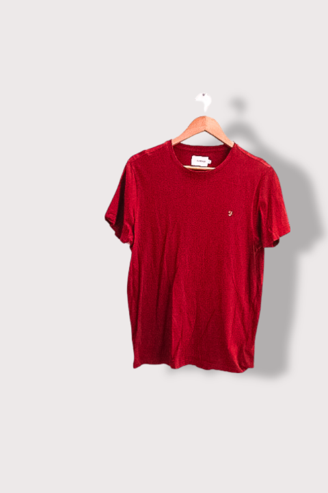Vintage Farah Plain Red medium tees
