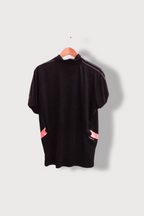 Vintage Black Adidas Climacool mens polo shirt XL