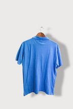 Vintage Lacoste blue mens regular fit medium polo shirt