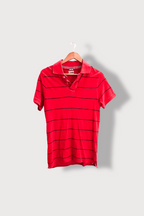 Vintage Tommy Hilfiger red stripped xlarge polo shirt