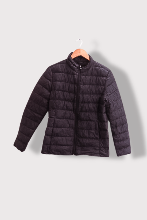 Vintage Hampton Republic puffer padded black full zip small jacket