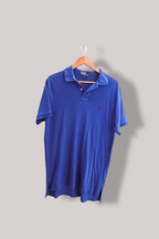Vintage Polo Ralph Lauren Large Blue Custom fit polo shirt