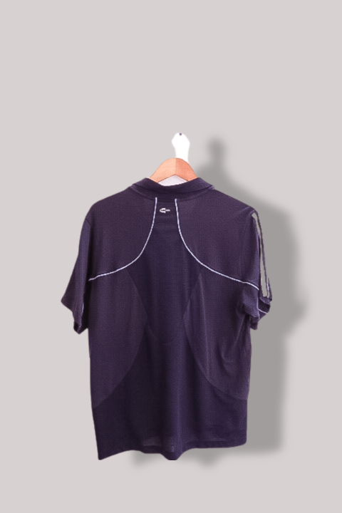 Vintage Adidas Blue mens medium short sleeve polo shirt