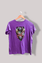 Vintage Marvel Black Panther graphics purple small tees