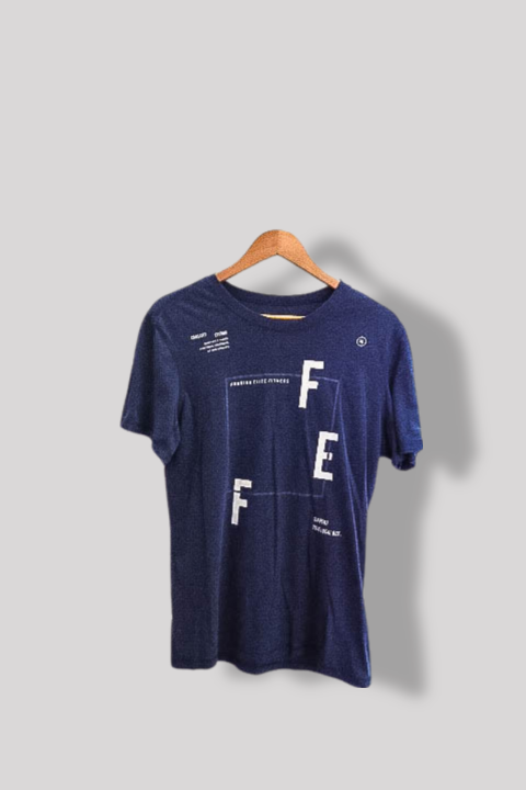 Vintage Reebok Speedwick graphics mens regular fit mediumblue tees