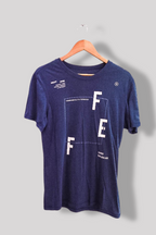 Vintage Reebok Speedwick graphics mens regular fit mediumblue tees