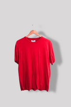 Vintage Topman Plain red mens large short sleeve tees