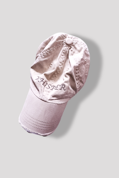 vintage port authority signature cream baseball cap