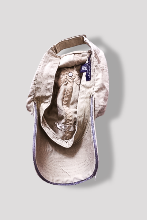 vintage port authority signature cream baseball cap