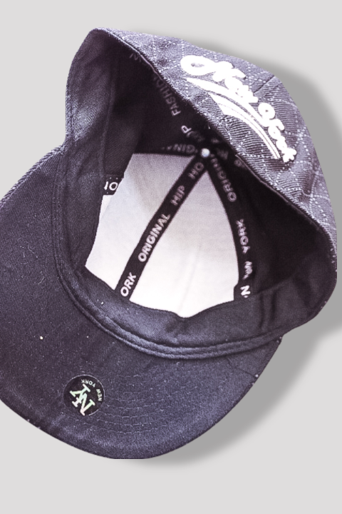Vintage New york original large black baseball cap
