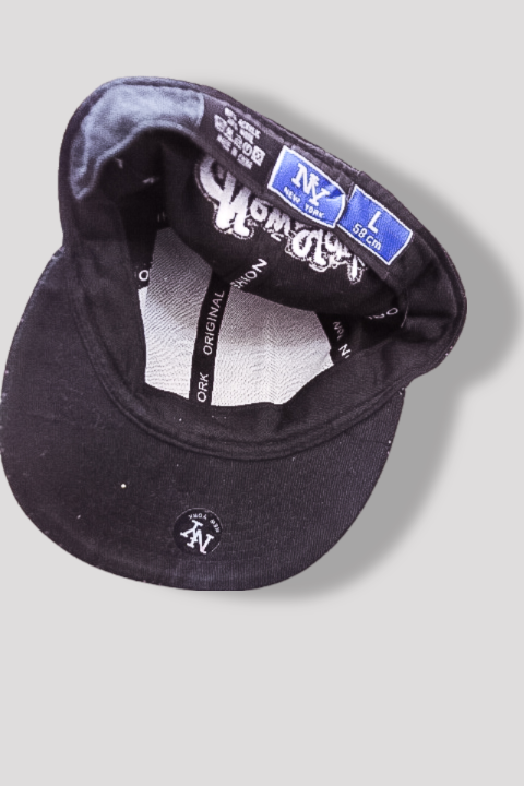 Vintage New york original large black baseball cap