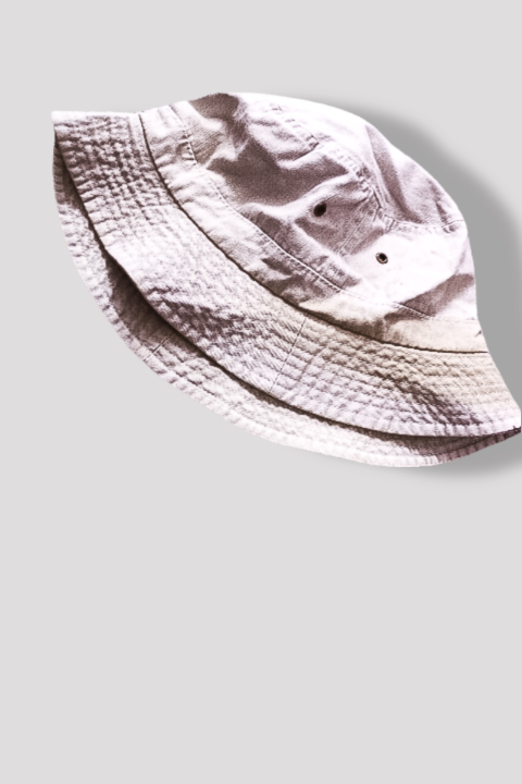 Vintage Stamion accesspries beige bucket hat
