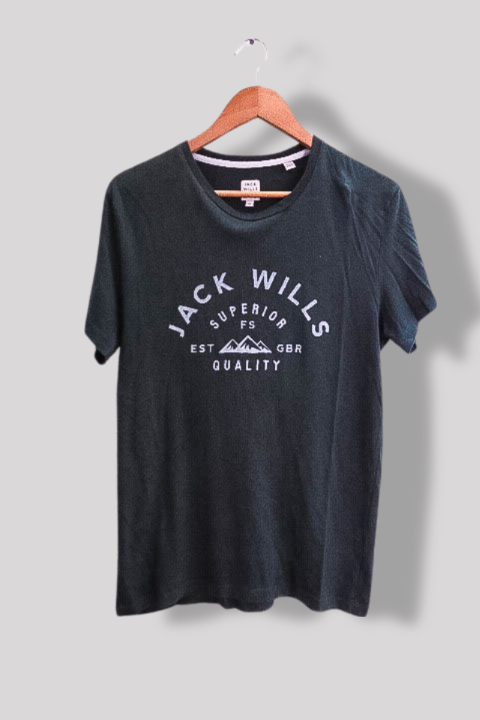 Vintage jack Wills Superior Graphics khaki green mens tees XS