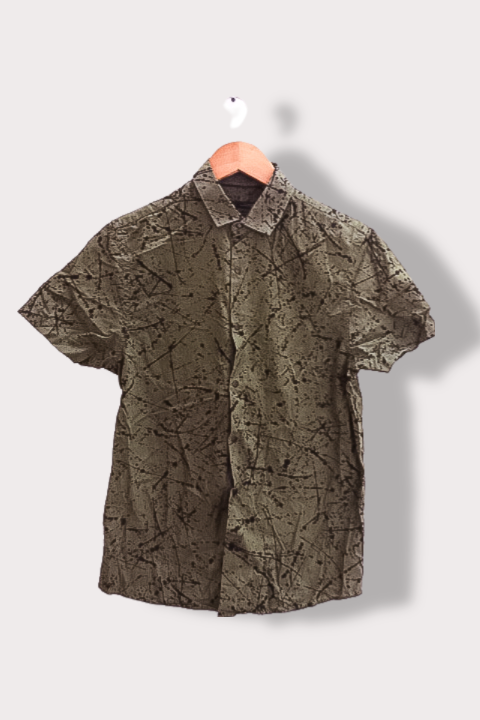 Vintage next original khaki green mens shirt XS