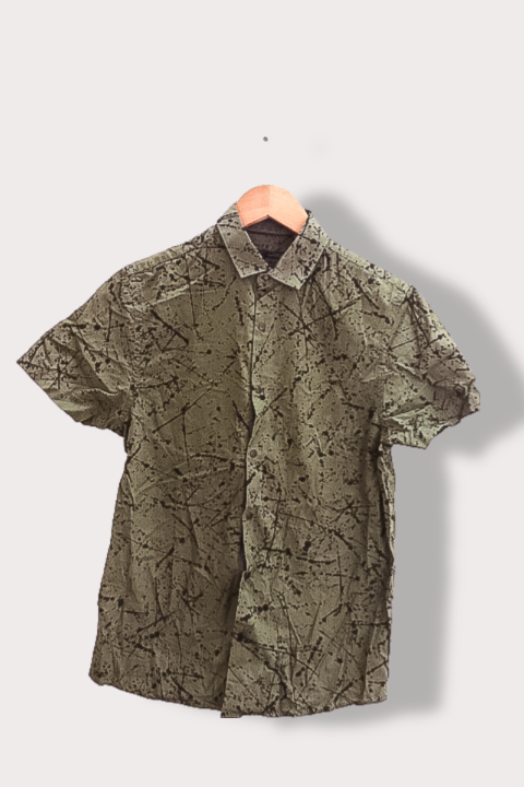 Vintage next original khaki green mens shirt XS