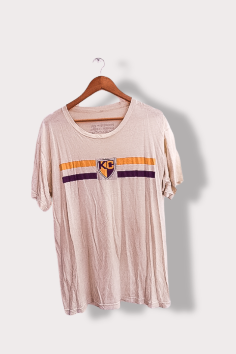 Vintage Kaizer Chief physical education dept. mens cream large tees