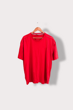 Vintage Slazenger plain red mens short sleeve tees XXL