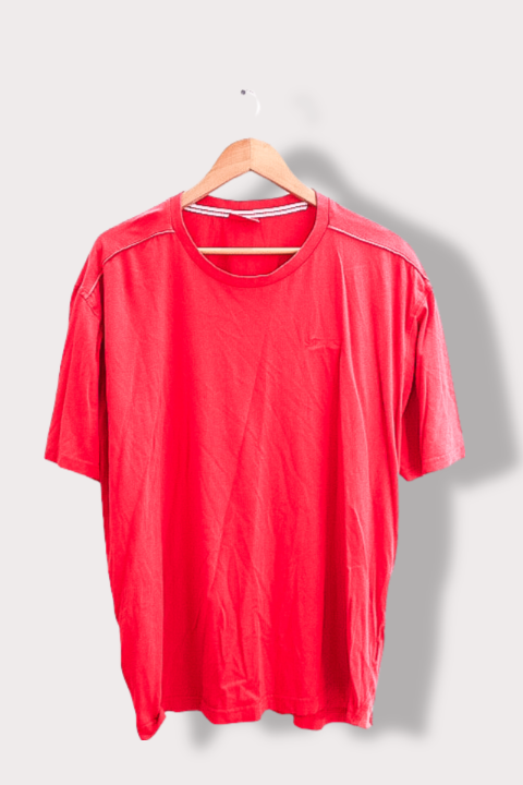 Vintage Slazenger plain red mens short sleeve tees XXL