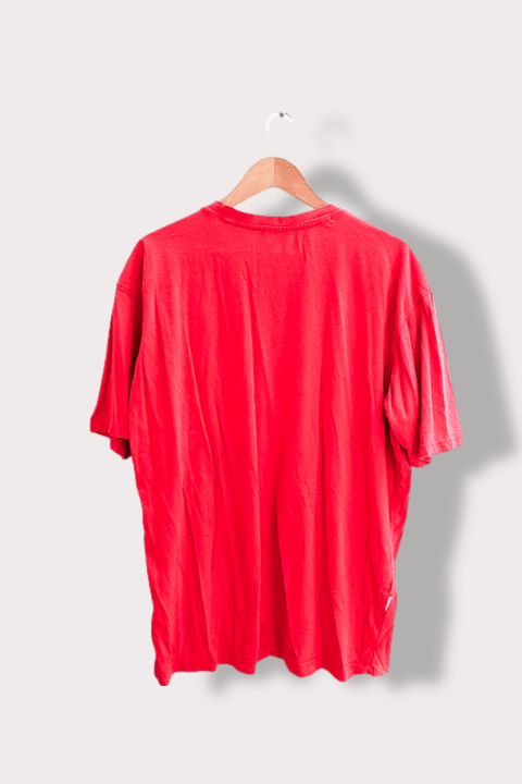 Vintage Slazenger plain red mens short sleeve tees XXL