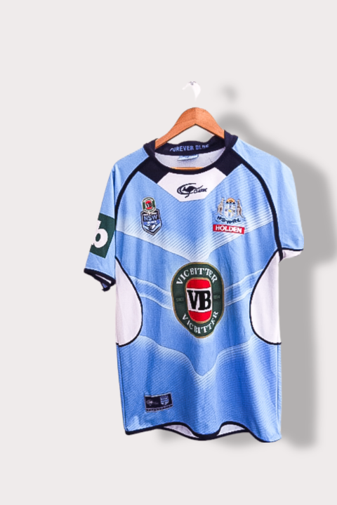 Vintage New South Wales Rugby Canterbury Blue Jersey XL