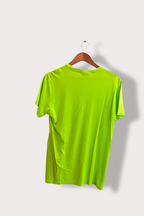 Vintage Adidas Neo print mens neo green medium tees