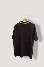 Vintage Azurrisport black mens polo shirt XL