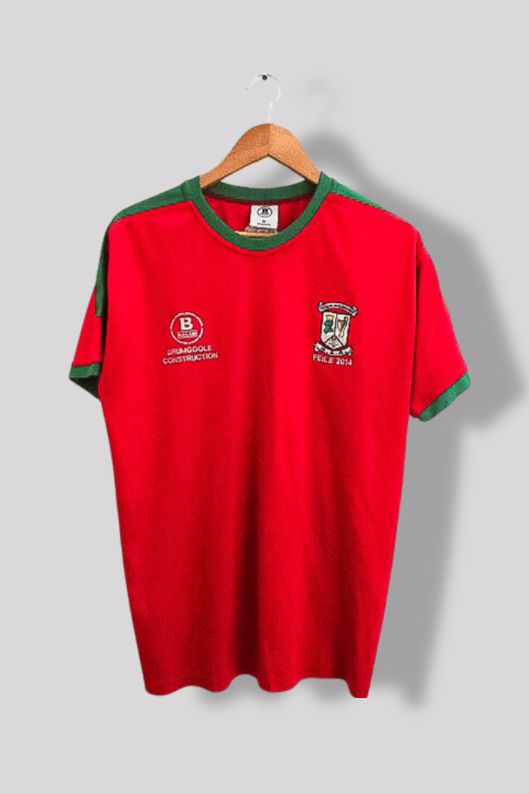 Vintage Balon G.A.A Feile 2014 red medium jersey