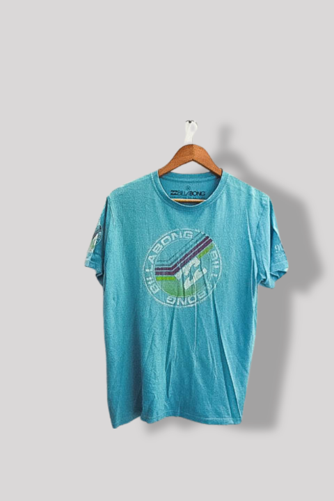 Vintage Billabong graphics blue mens medium tees