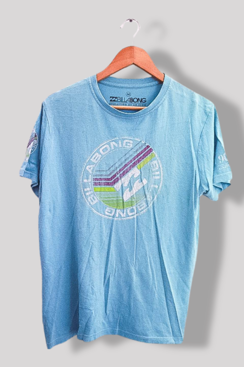 Vintage Billabong graphics blue mens medium tees