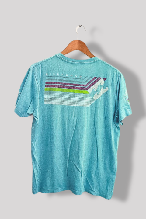 Vintage Billabong graphics blue mens medium tees