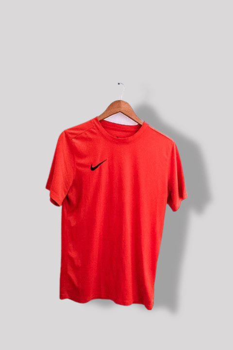 Vintage Nike Dri-Fit mens red training medium tees