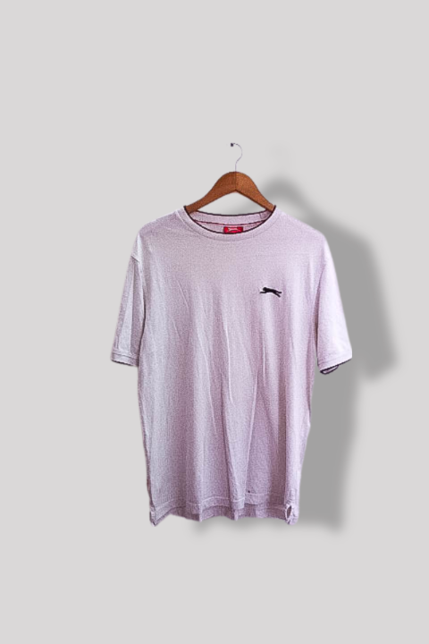 Vintage Slazenger plain white mens short sleeve tees M