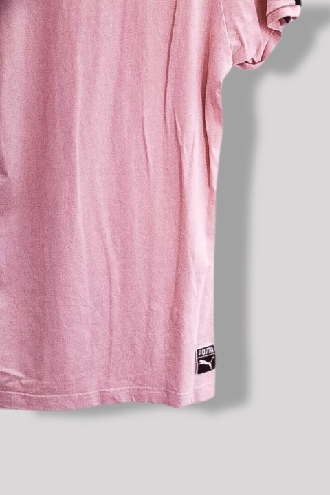 Vintage white puma mens small short sleeve tshirt