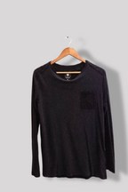 Vintage G-star Raw mens navy long sleeve medium tees whit front pocket