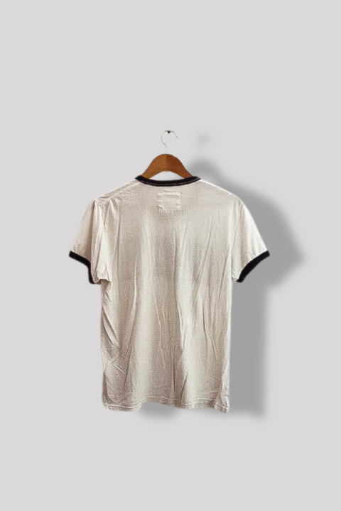 Vintage Hollister print white mens small short sleeve tees