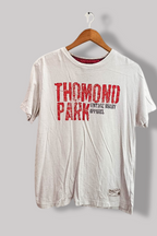 Vintage Thomond park Rugby white Apparel graphics tees M