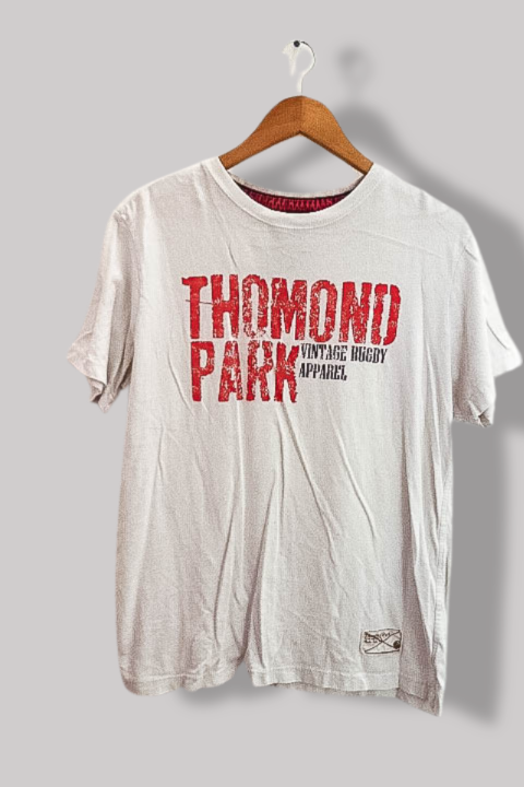 Vintage Thomond park Rugby white Apparel graphics tees M