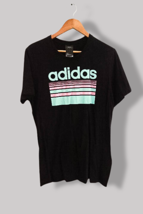 Vintage black Adidas Graphics mens tees M