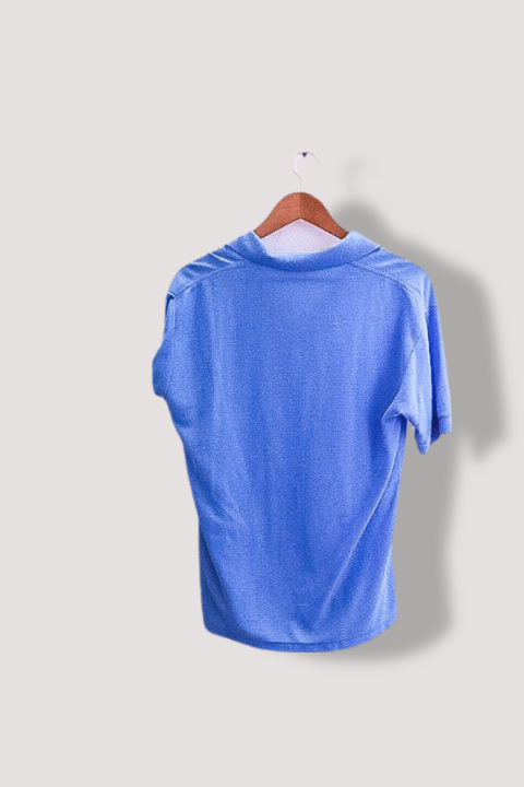 Vintage lacoste chemise blue regular fit mens polo shirt