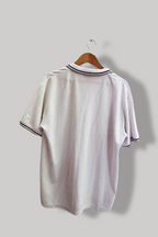 Vintage Slazenger mens white regular fit polo shirt XL