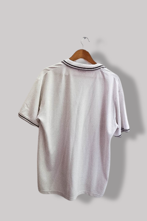 Vintage Slazenger mens white regular fit polo shirt XL