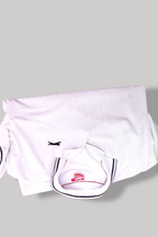 Vintage Slazenger mens white regular fit polo shirt XL