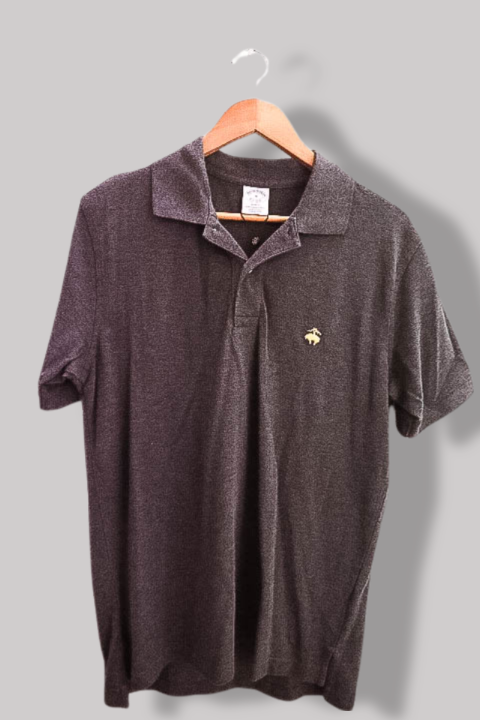 Vintage Brooks Brothers black slim fit mens medium polo shirt