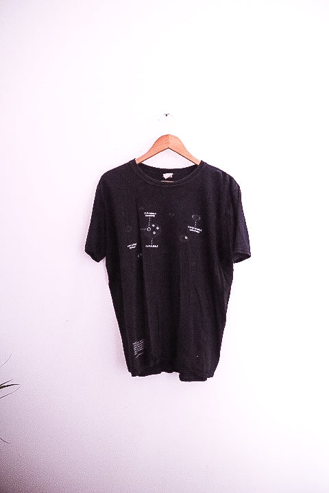 Vintage Gildan black graphics mens medium tshirt