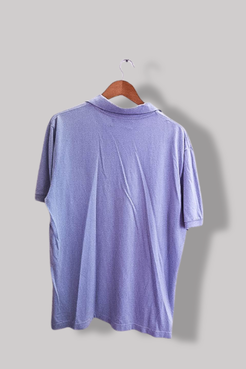 Vintage Kappa sky blue mens slim fit medium polo shirt