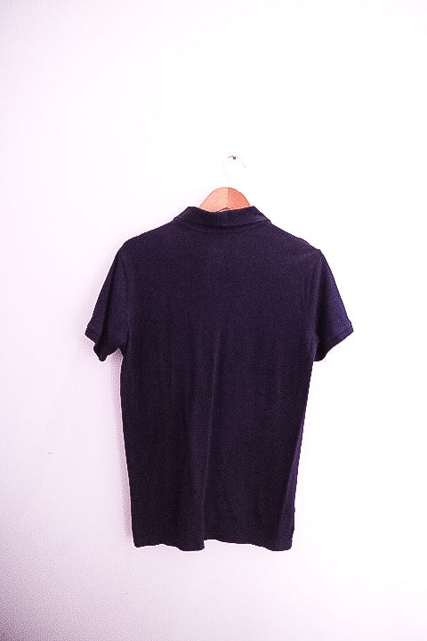 Vintage Navy blue Gap mens short sleeve polo shirt M