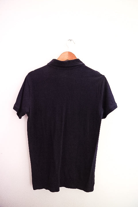 Vintage Navy blue Gap mens short sleeve polo shirt M