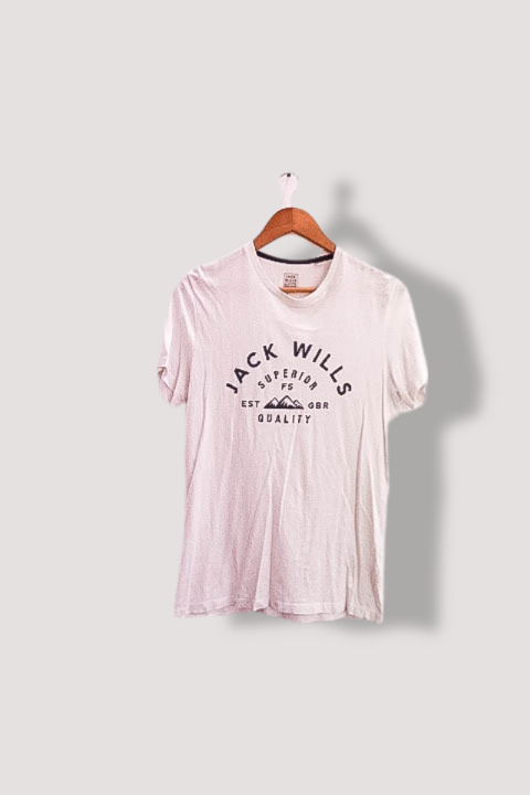 Vintage Jack Wills Graphics white mens tees XS